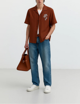 Palm Noir Men's Polo